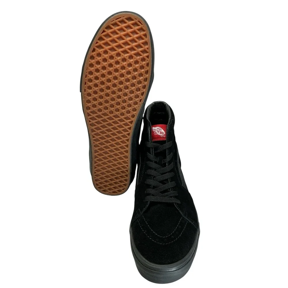 Vans Sk8-Hi Black/Black High Top VN000D5IBKA Men Size 8.5